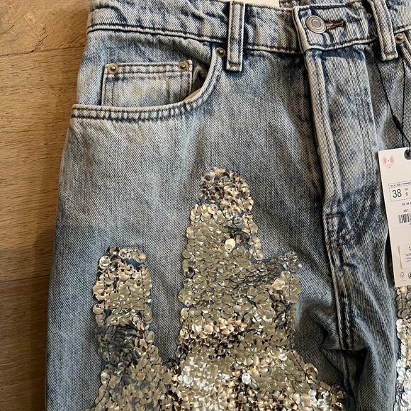 The Unexpected Sequin Pants - Zara - Picture 4 of 9